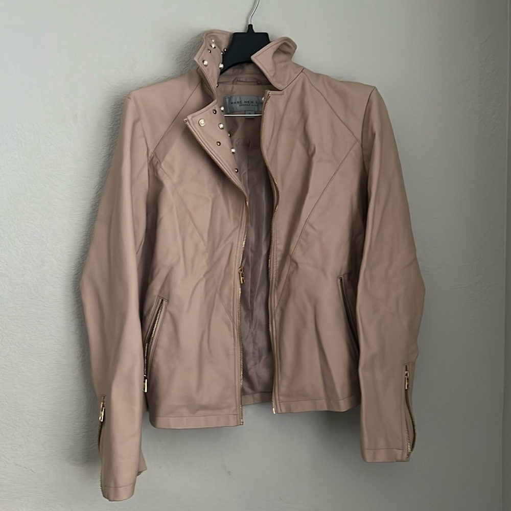Peach Whip Pink Shadow Soft Shell Jacket Size XLarge